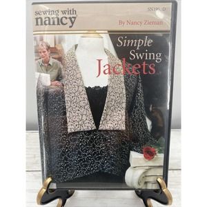 Sewing with Nancy Simple Swing Jackets DVD Nancy Zieman Sewing Instructional
